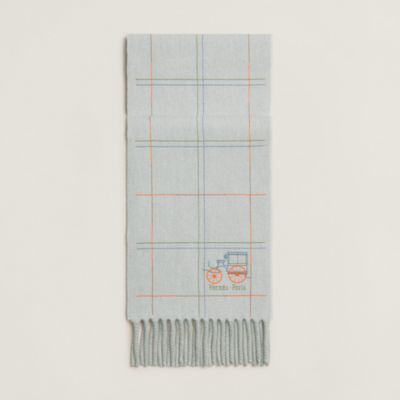 グレー - レディス, スカーフ、ショール＆マフラー, カシミア